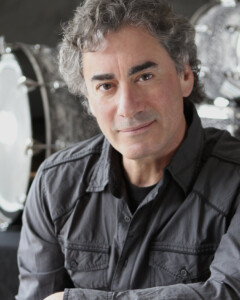 Mike Arturi with drums.