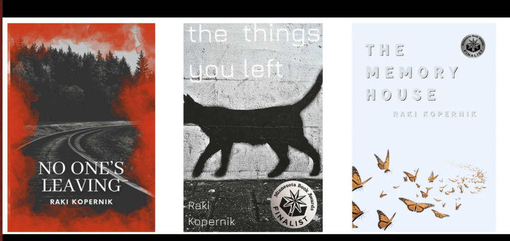 Three books published by Raki.