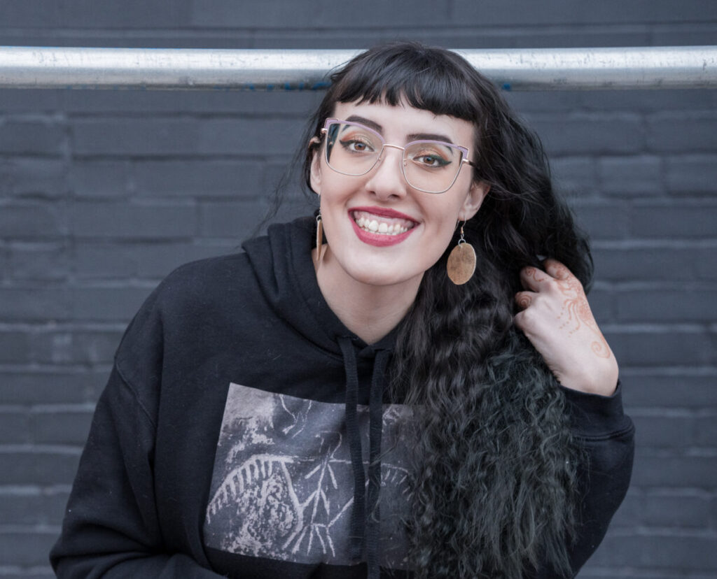 Moira Villard smiling.